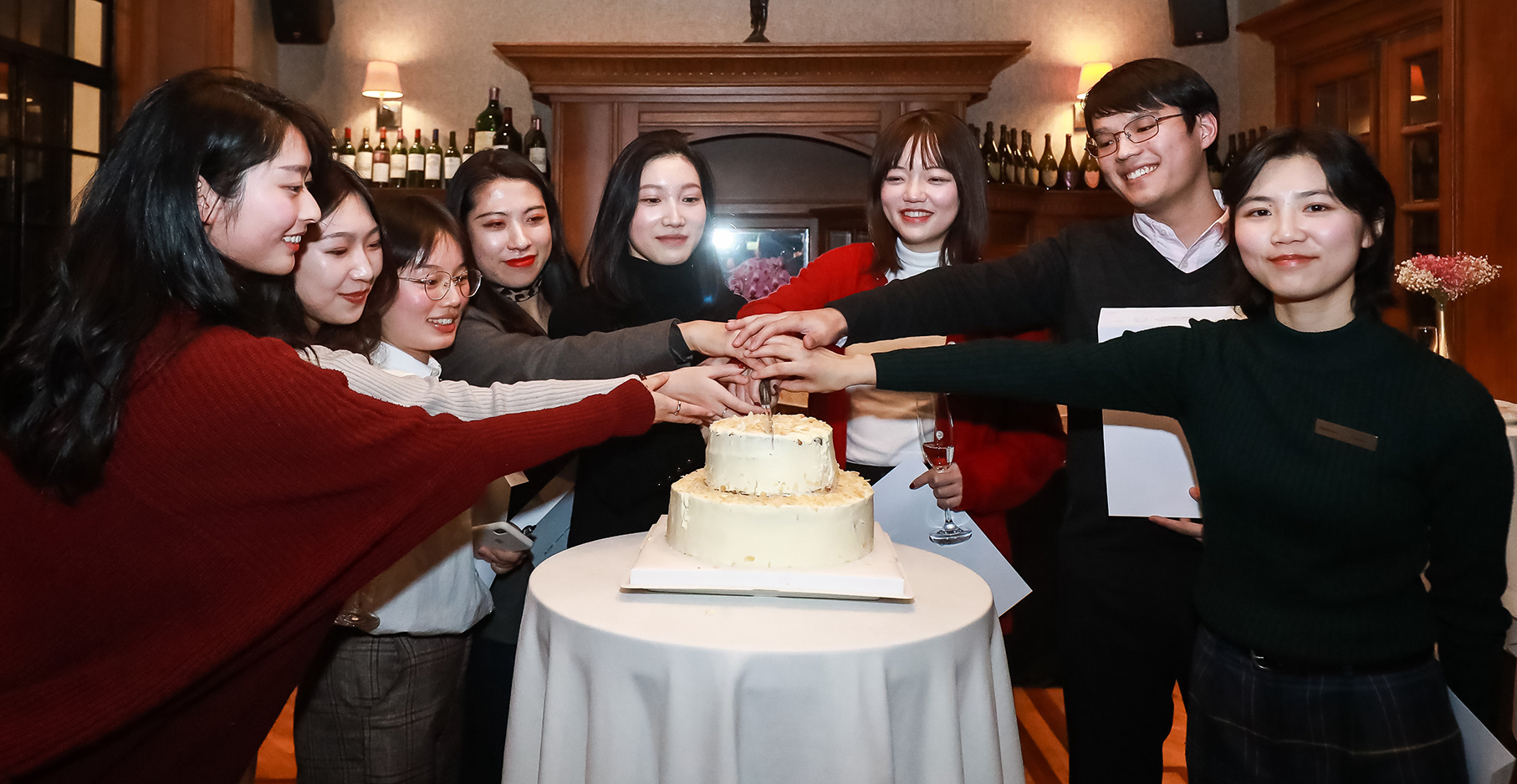 Graduates celebrating